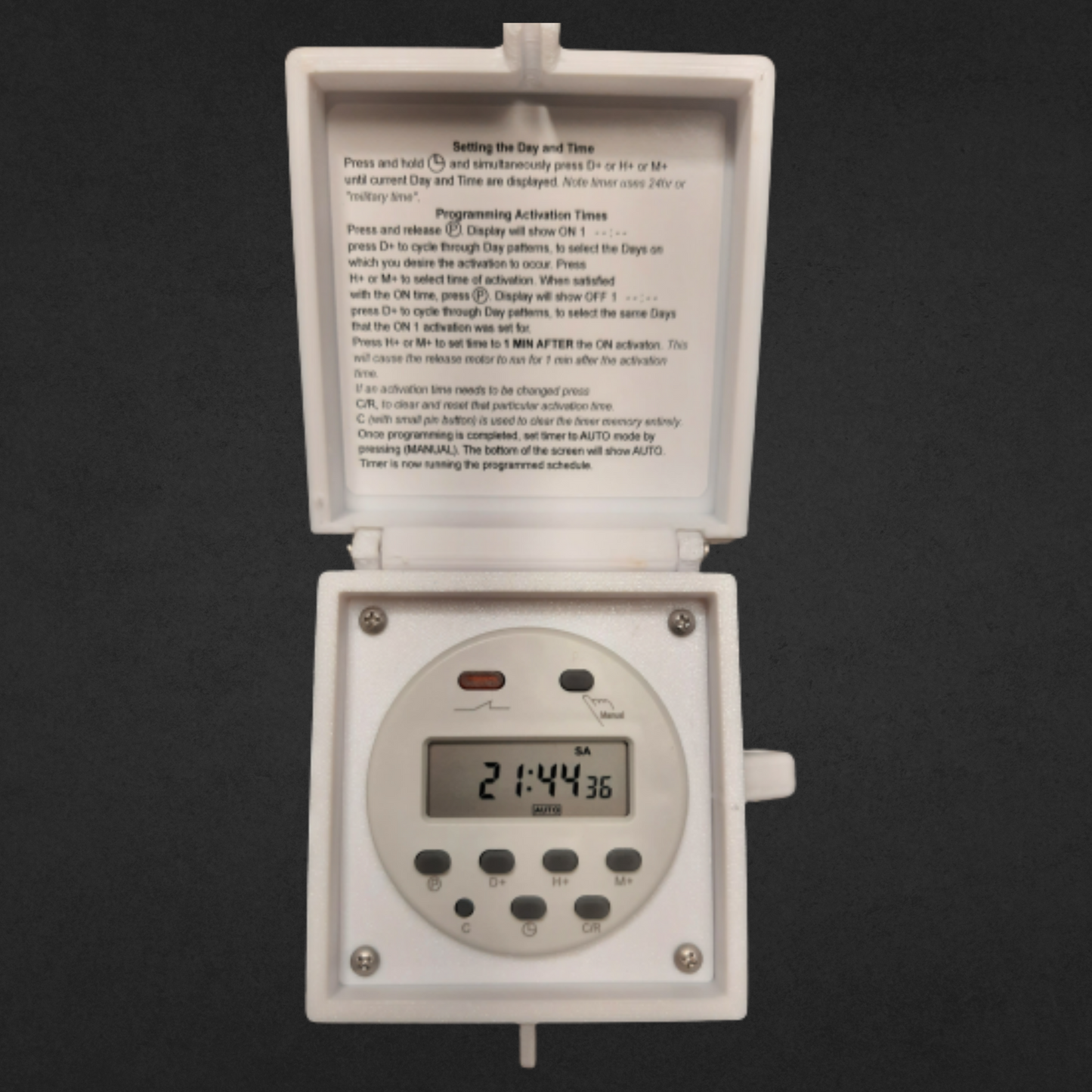 Automatic Gate Opener (Without Brackets) | Timer with Recoil Reel